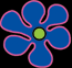 AflowerBlue.gif - 1849 Bytes